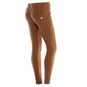 Freddy Women's Skinny Riding Pants in Brown